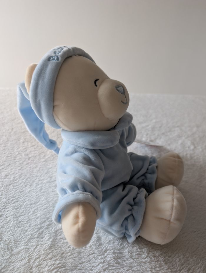 Peluche Ours Bleu Clair - photo numéro 3