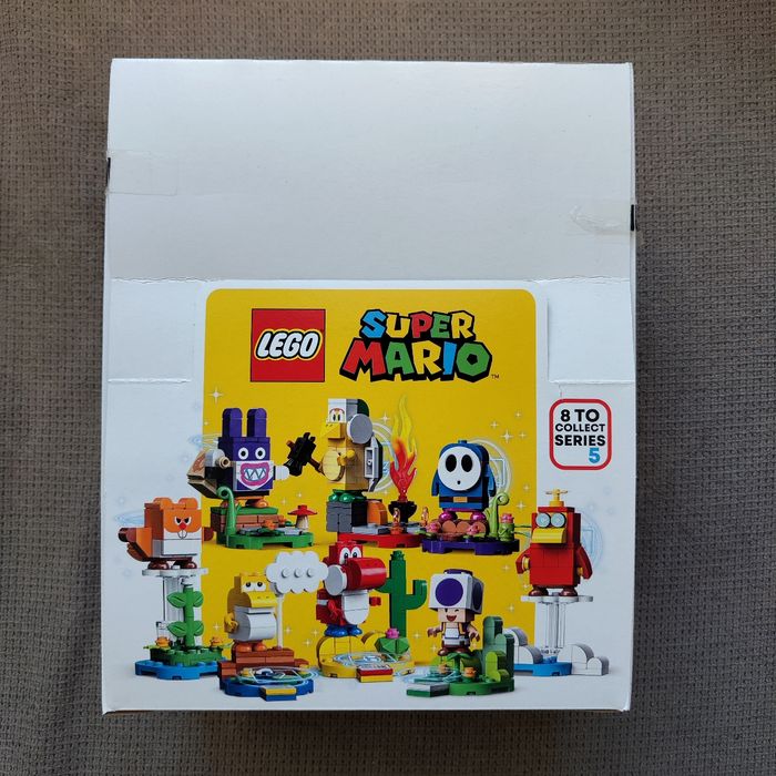 16 boîtes Lego 71410 figurines surprises Super Mario série 5 à l'unité ou en lot