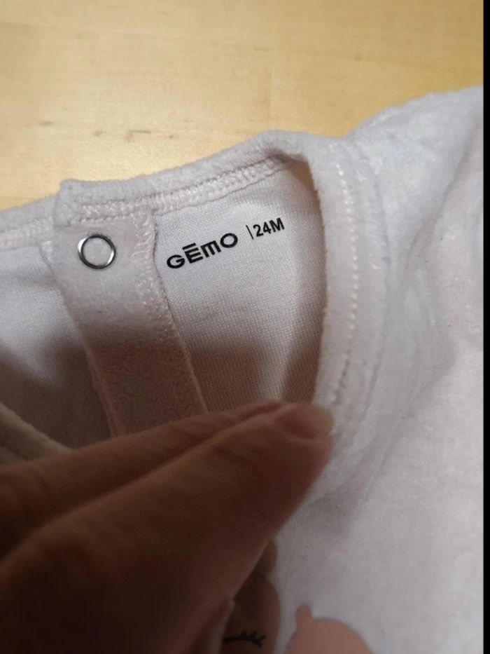 Pyjama pour fille taille 24 mois Marque Gémo très bon état - photo numéro 6