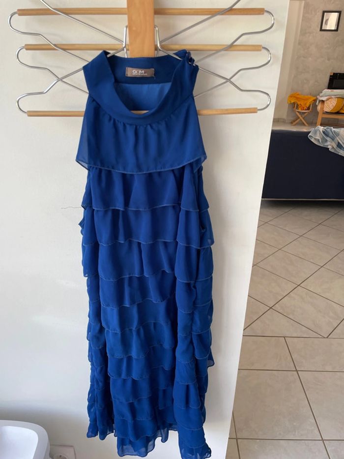 Robe bleu électrique GDM taille 42