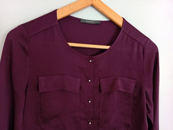 Chemise violette t34/36 Esprit - photo numéro 2