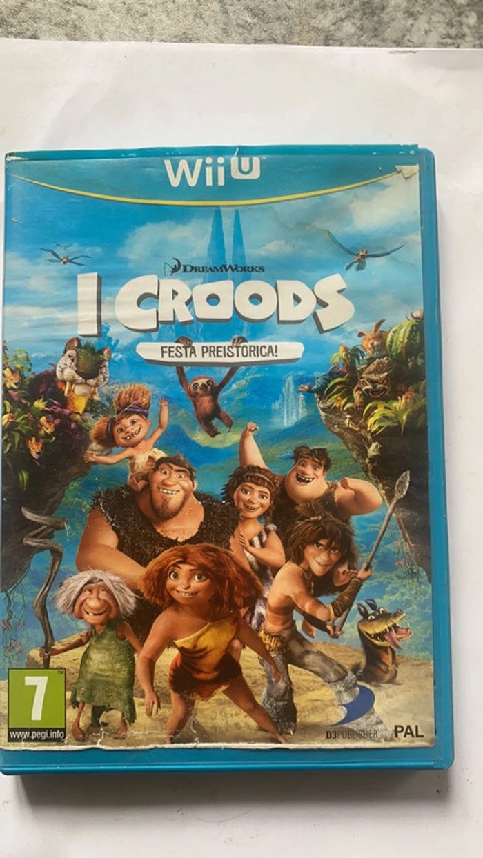 I croods festa preistorica! wii u - photo numéro 1