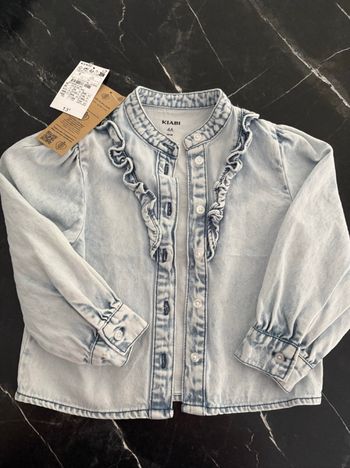 Chemise en jeans
