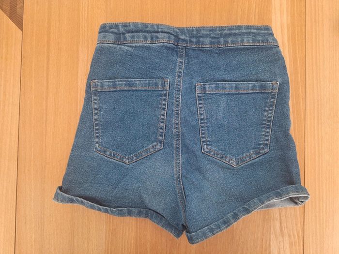 Lot 2 short en jean bleu Jennyfer femme XS 34 - photo numéro 6