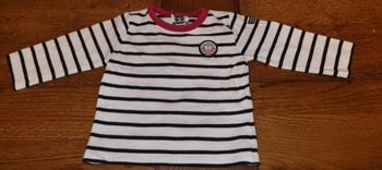T shirt à rayure neuf terre de marins
