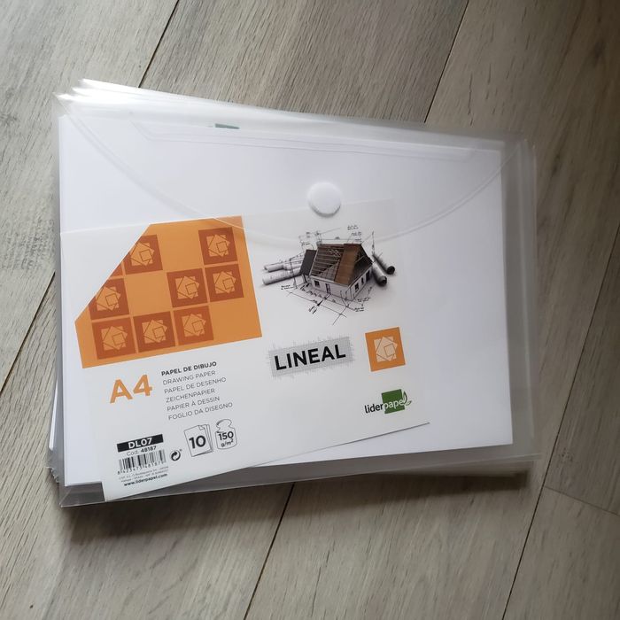 Pochettes de 10 feuilles de papier dessin A4  150gr/m2 - photo numéro 5