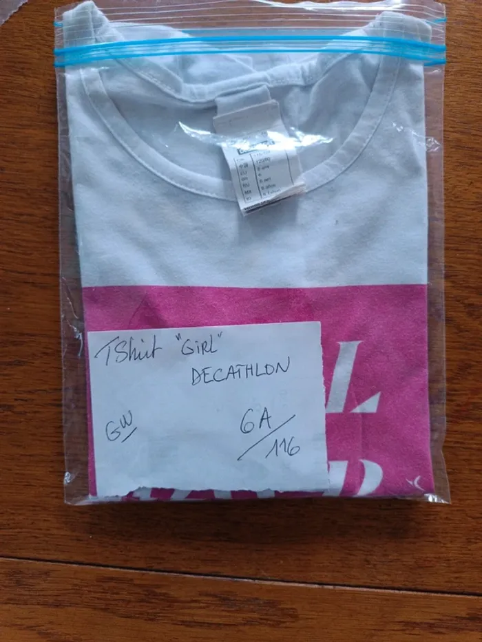 T-shirt "girl" Decathlon 6A - photo numéro 5