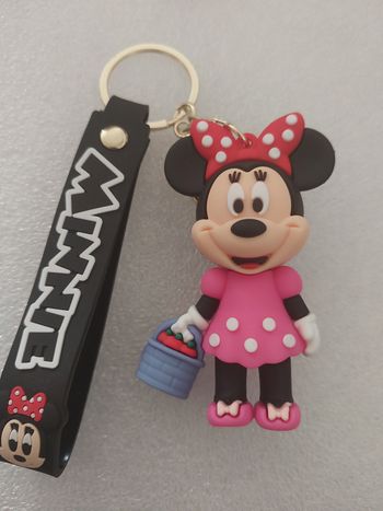 Porte-clés  Minnie Mouse – Accessoire Mignon en Dessin Animé, Cadeau Original