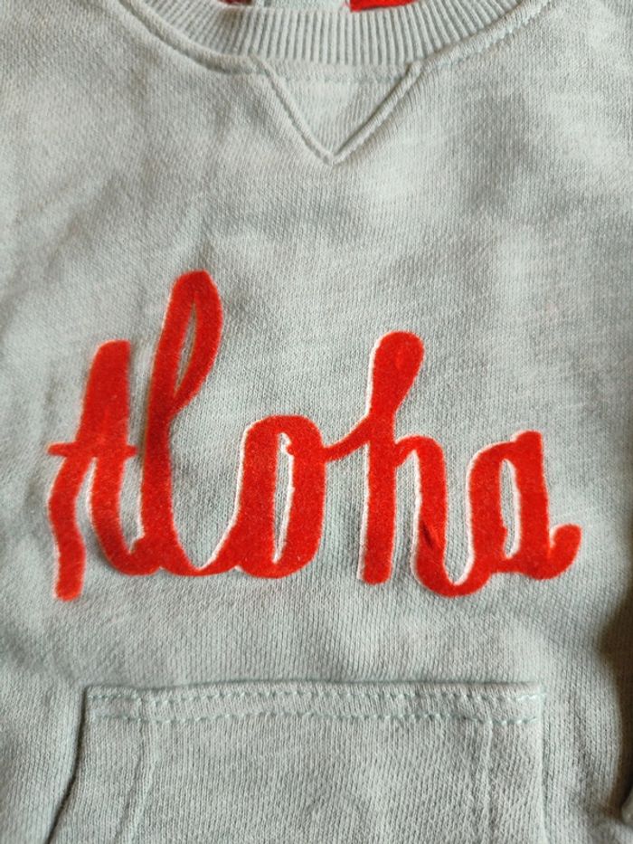 Sweat Neuf Aloha Kiabi en 9M - photo numéro 4
