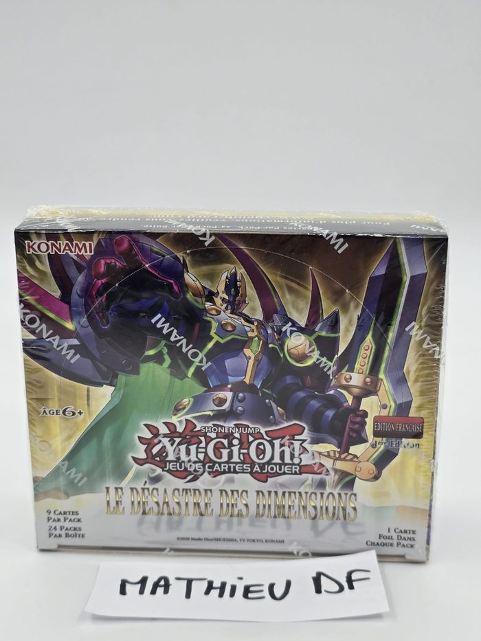 Yu-Gi-Oh!  Display Désastres des Dimensions – 24 Boosters – FR