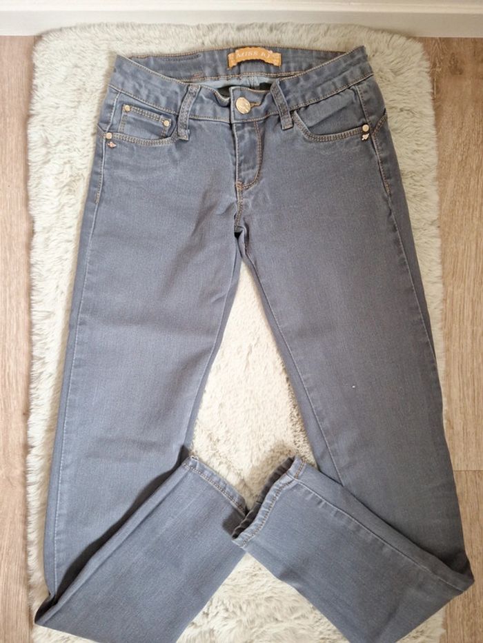 Jeans gris t36 #F36S-205 - photo numéro 1