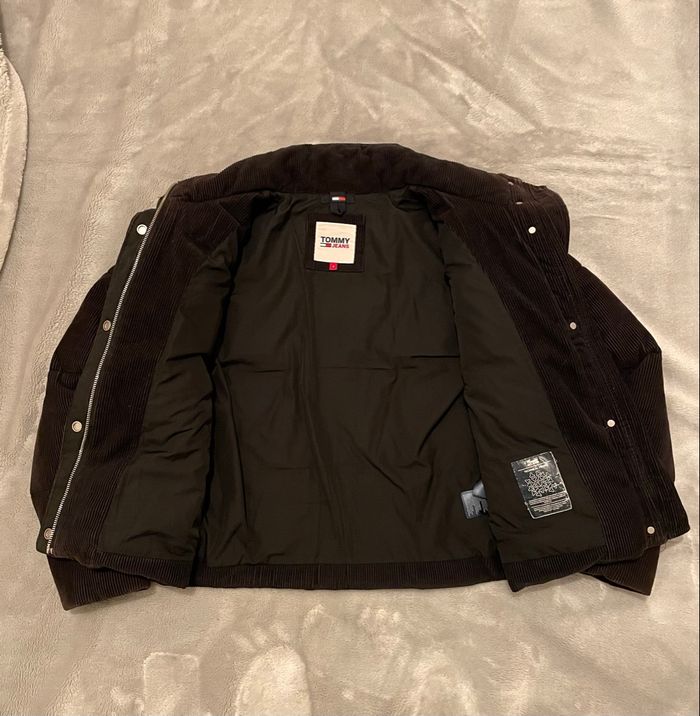 Veste doudoune Tommy Jeans – Velours côtelé – Taille S - photo numéro 3