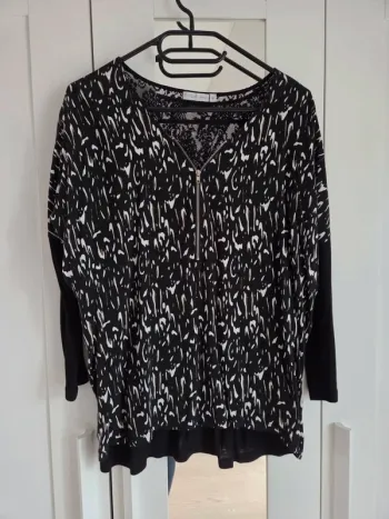 Blouse top chemise vintage femme taille 38 Gémo