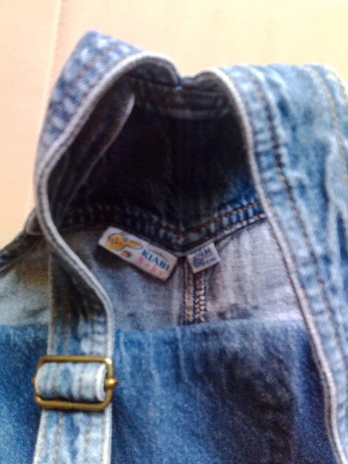 Salopette jean - photo numéro 3