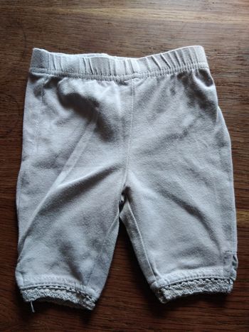 Leggings court bébé fille 3 mois