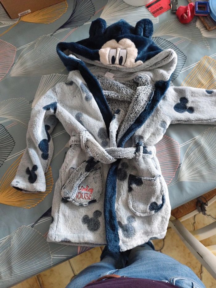 Robe de chambre pilou Disney mickey