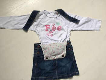Robe  jean 12 mois