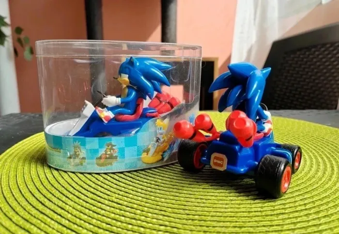 Figurine Sonic, Mario Kart à propulsion - Nintendo, Wii - photo numéro 3