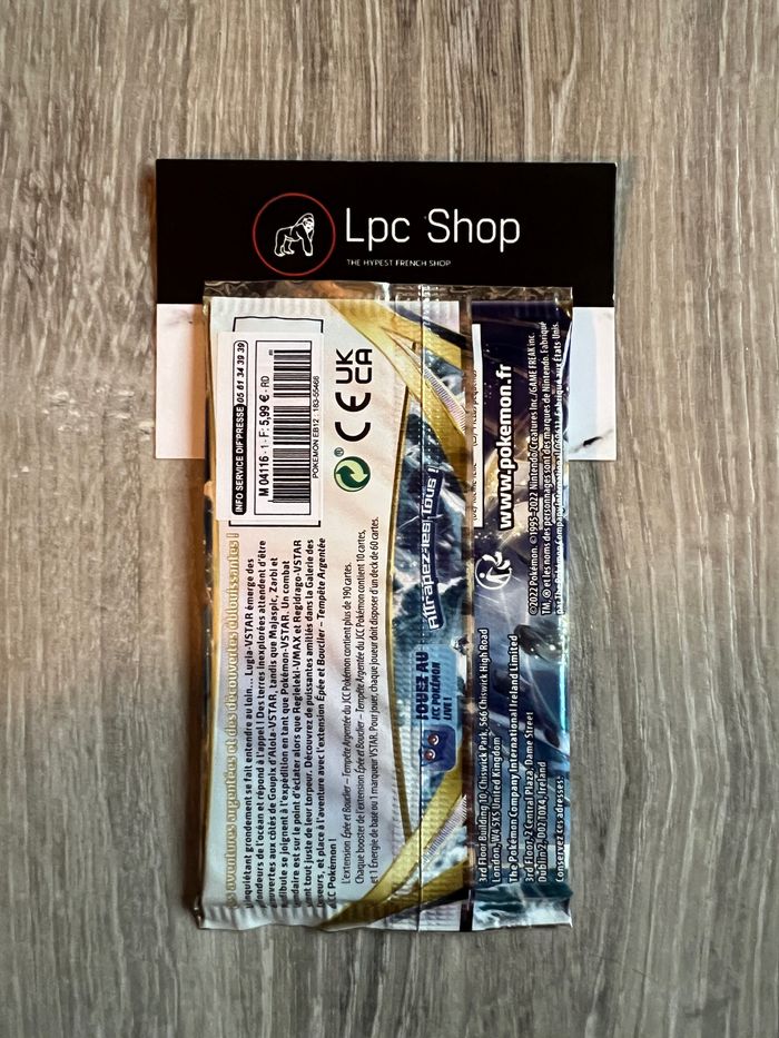 POKÉMON - BOOSTER EB12 ÉPÉE ET BOUCLIER TEMPETE ARGENTÉE LUGIA - FR - NEUF - photo numéro 2