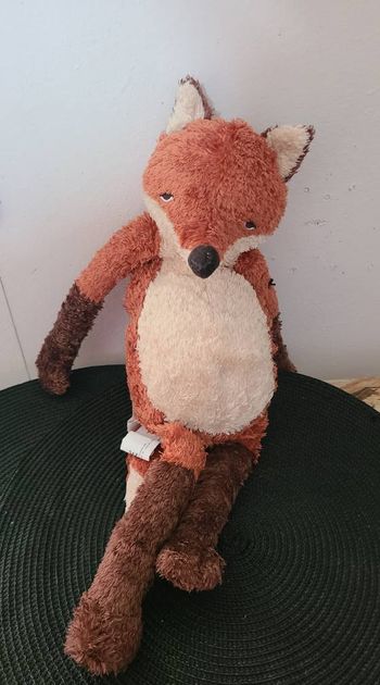 Peluche doudou RENARD roux marron IKEA - Kappar Rav - 48 cm