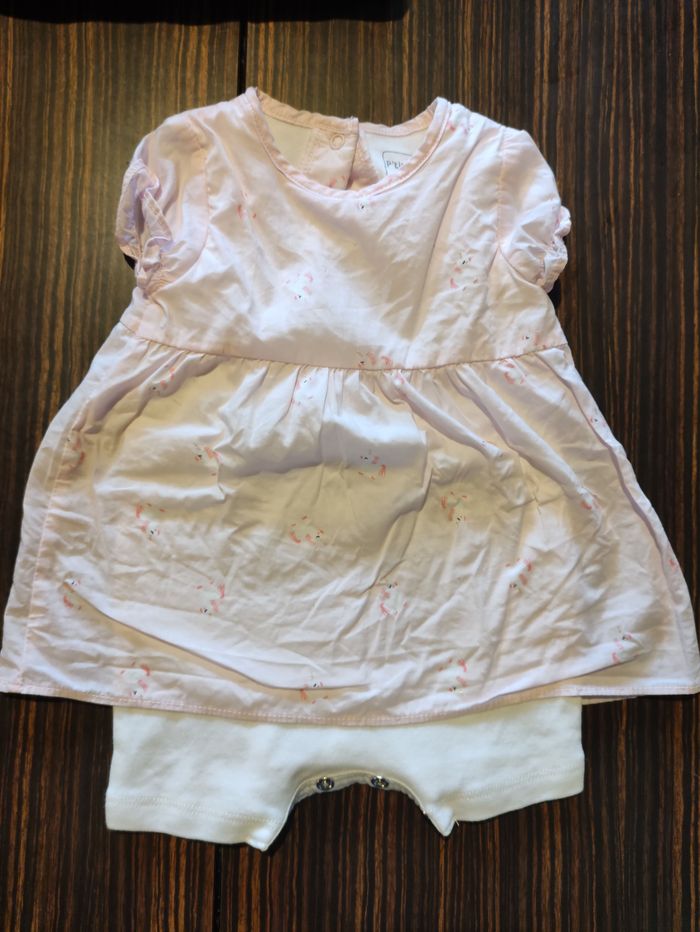 Robe licorne avec body intégré