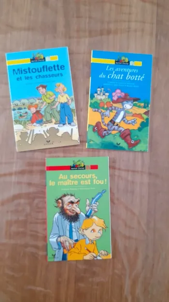 Lot 3 livres Ratus poche