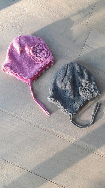 Lot de 2 bonnets 12 / 24 mois