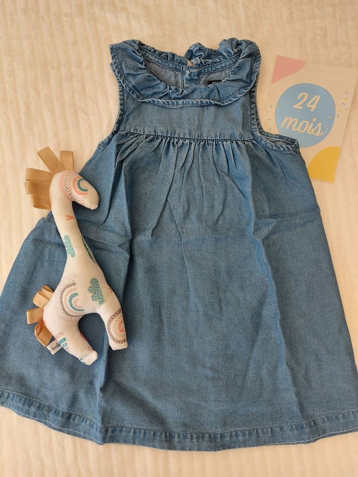 Robe en jean Kiabi 2 ans