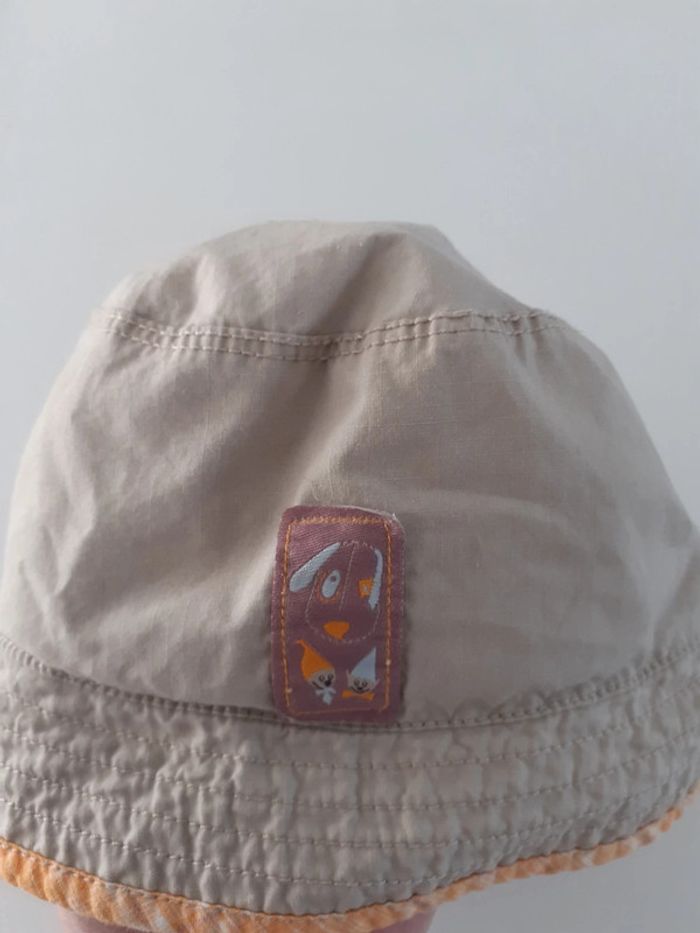 Chapeau de soleil 6 / 12 mois Aubisou - photo numéro 2