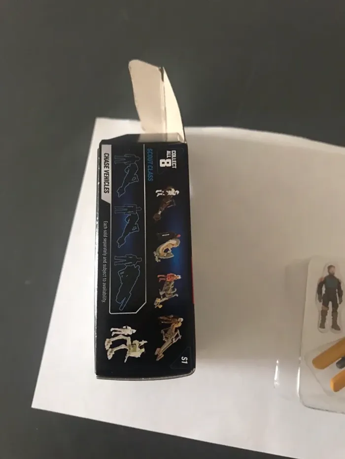 Figurine star wars serie 1 micro galaxy squadron Cobb wanth  & speeder bike chase - photo numéro 7