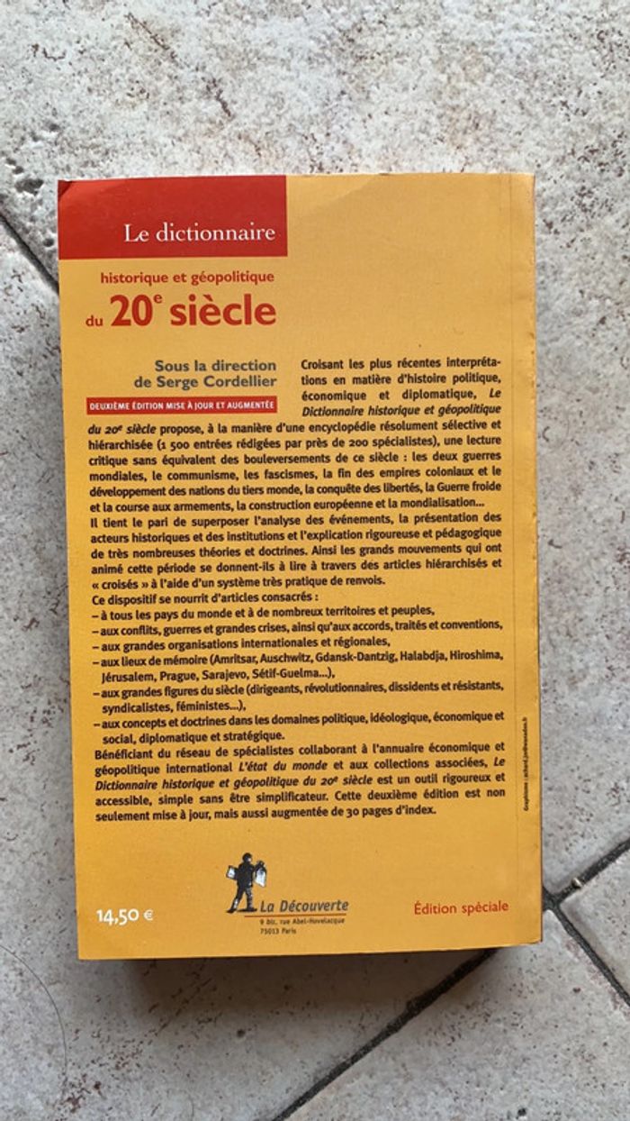 Le dictionnaire du 20e siècle historique et géopolitique - photo numéro 2