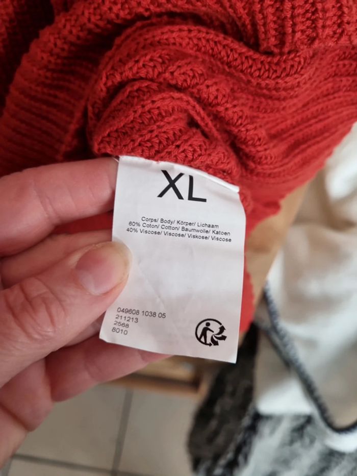 Débardeur en tricot Phildar taille XL - photo numéro 6