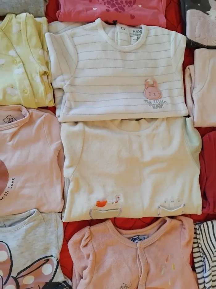 Pyjamas fille 6mois - photo numéro 5