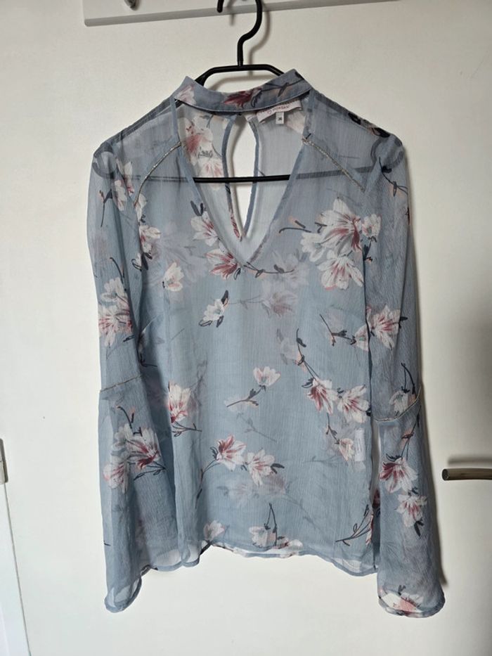 Blouse bleue - photo numéro 5