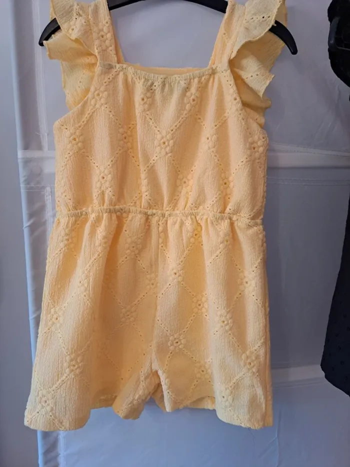 Combishort jaune fille - photo numéro 7