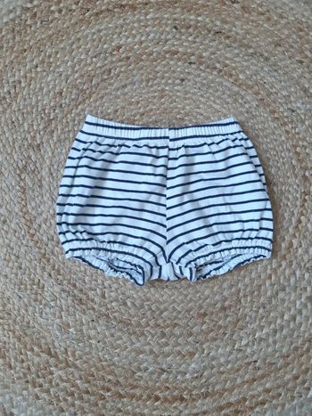 Short bloomer rayé La Redoute 18 mois