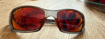 Lunette soleil oxea carreaux oranges