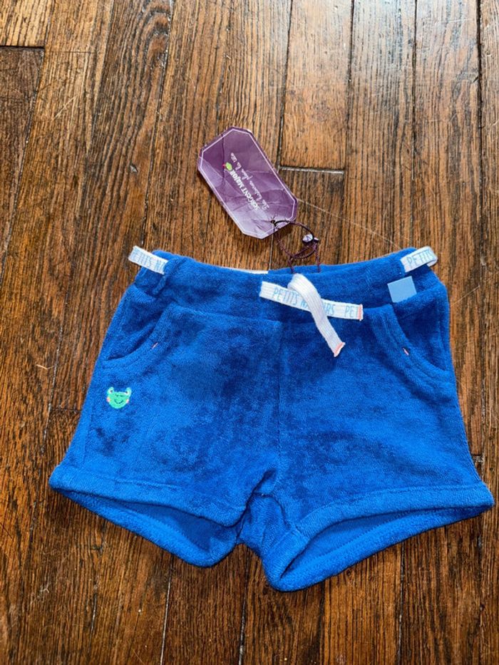 Short éponge sergent major 3 mois Neuf