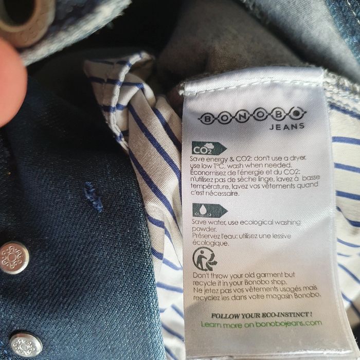 Jean bleu Bonobo taille 38 homme - photo numéro 7