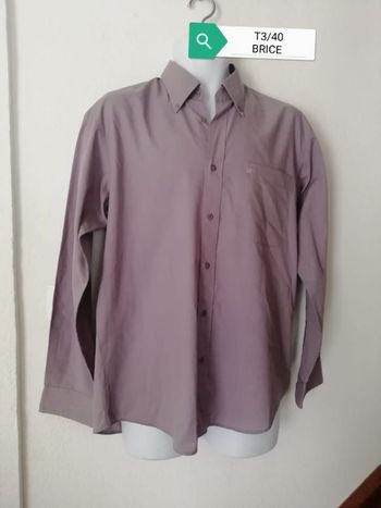 Chemise manches longues homme 40