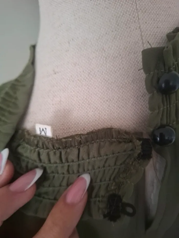 Robe fluide kaki T38 - photo numéro 4