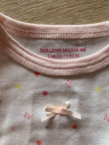 Bodie + pyjama Sergent Major