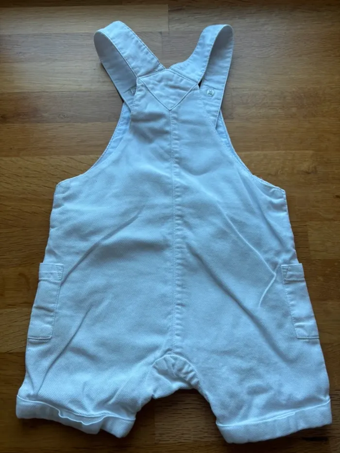 Jolie salopette short orchestra 6 mois garçon - photo numéro 4