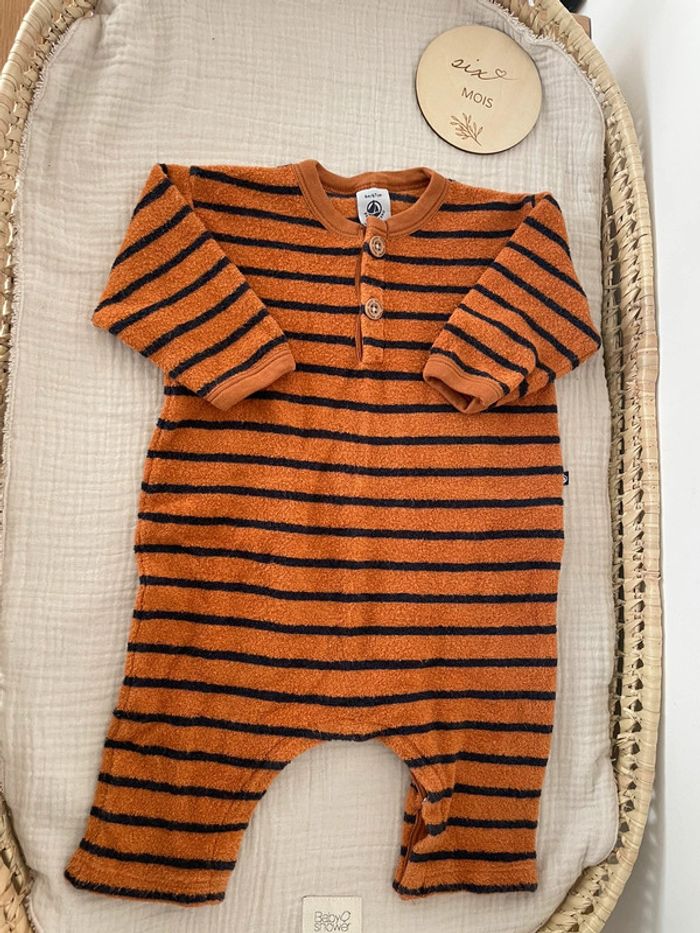 Combinaison bébé petit bateau 6 mois