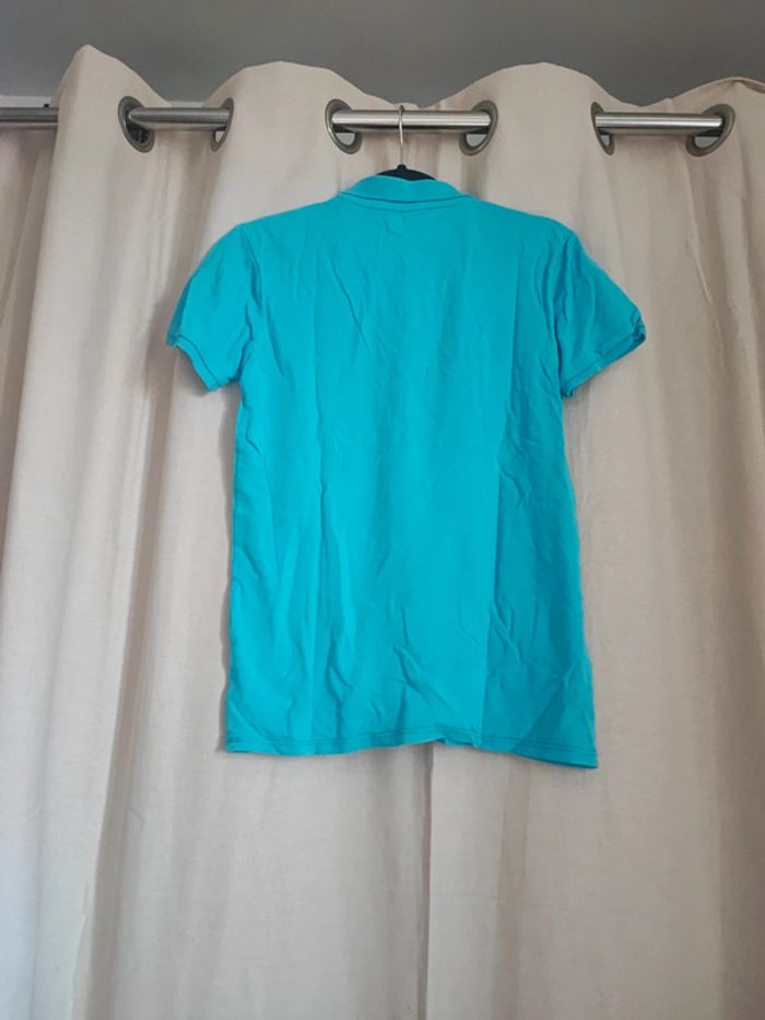 Polo polos turquoise 11/12 ans - photo numéro 3