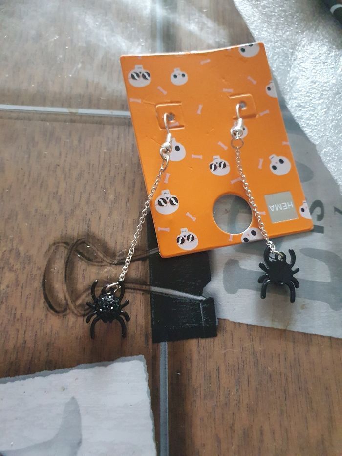 Boucles d'oreilles halloween