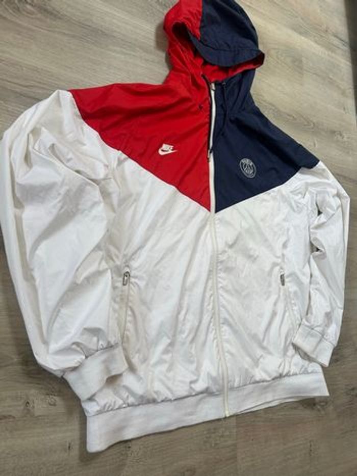 Veste coupe vent en nylon Nike Paris Saint Germain 2019/20 - taille XL - photo numéro 4