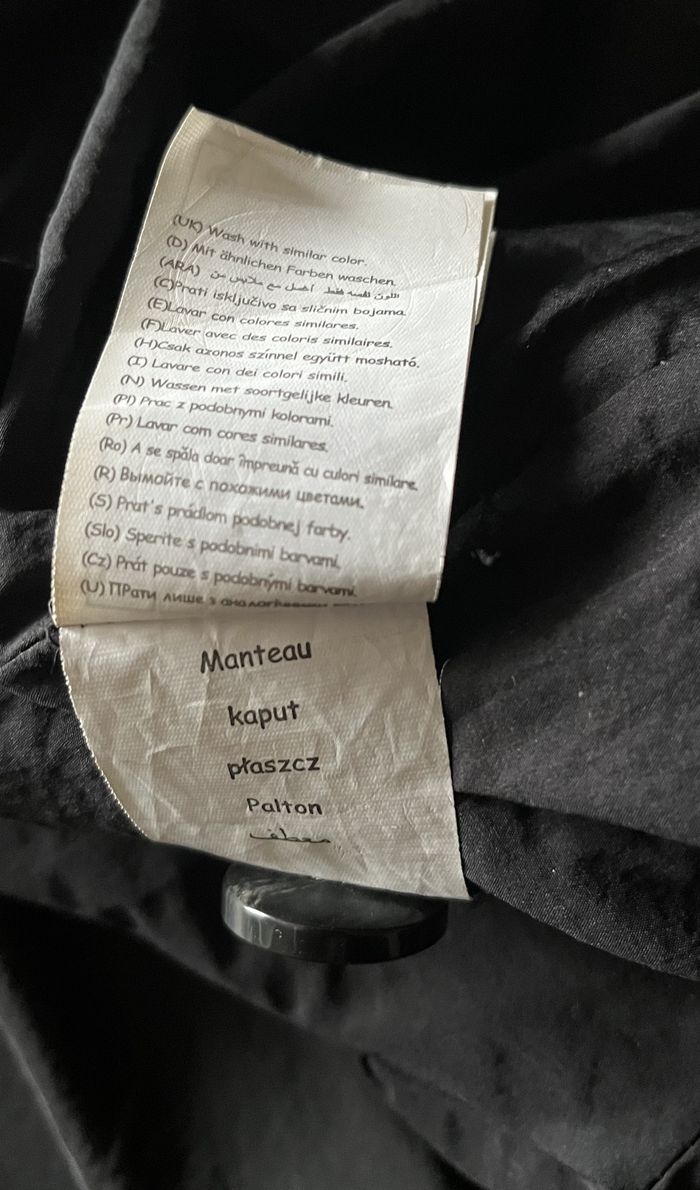 Manteau long noir Pimkie (XS) - photo numéro 6