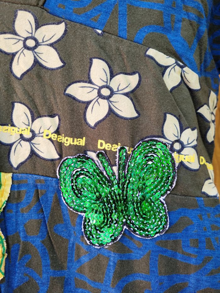 Superbe robe colorée taille L, 42,Desigual - photo numéro 4