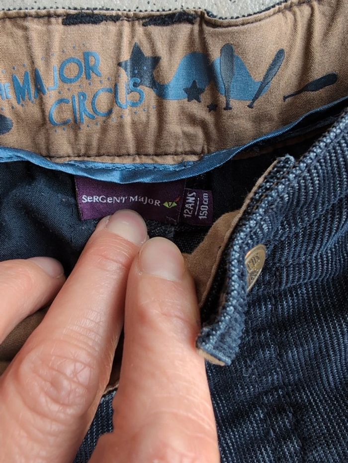 Pantalon velours Sergent major - photo numéro 5